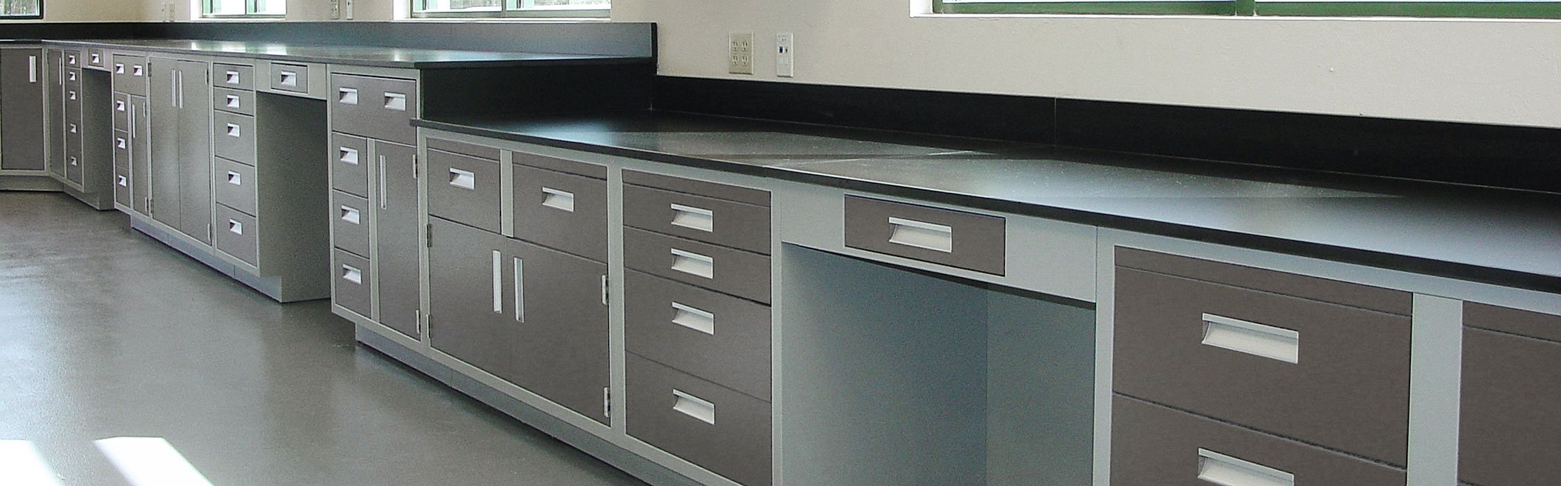 Steel Laboratory Casework A T Villa Modular Cabinets