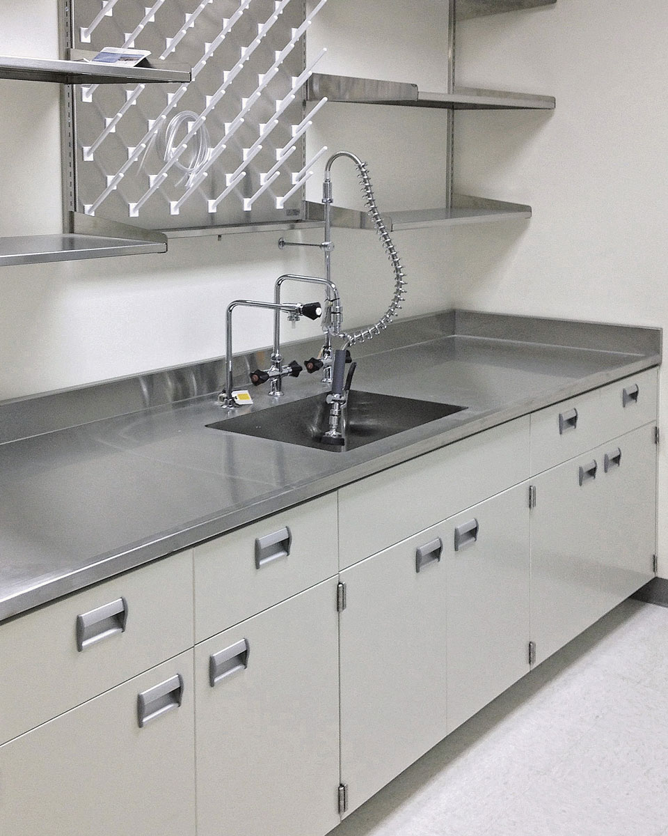 Laboratory Work Tops Sinks In Epoxy Trespa A T Villa